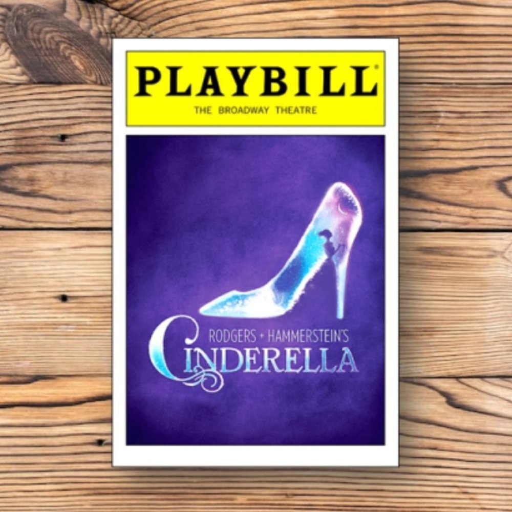 Cinderella Playbill Broadway Musical Refrigerator Fridge Locker Tool Box Magnet‎